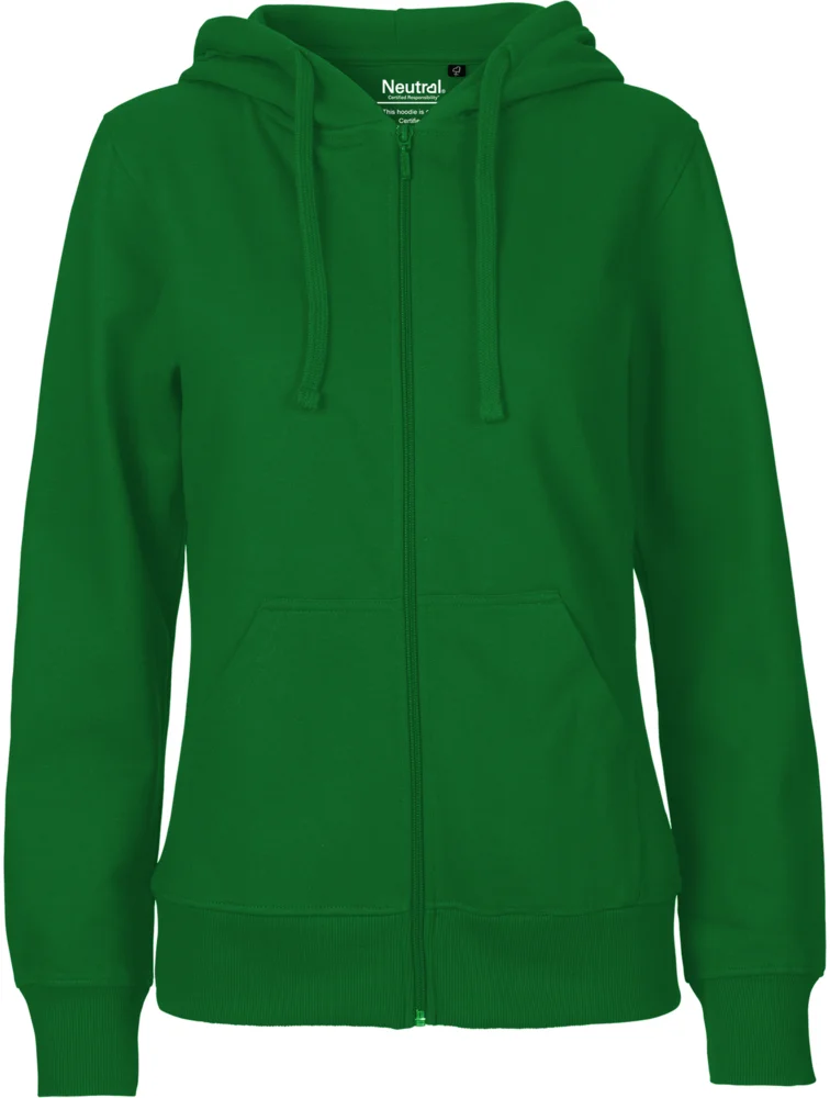 Ladies' Organic Hooded Sweat Jacket