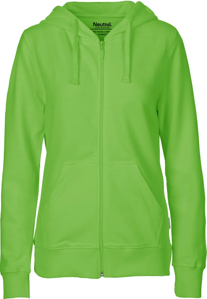 Ladies' Organic Hooded Sweat Jacket