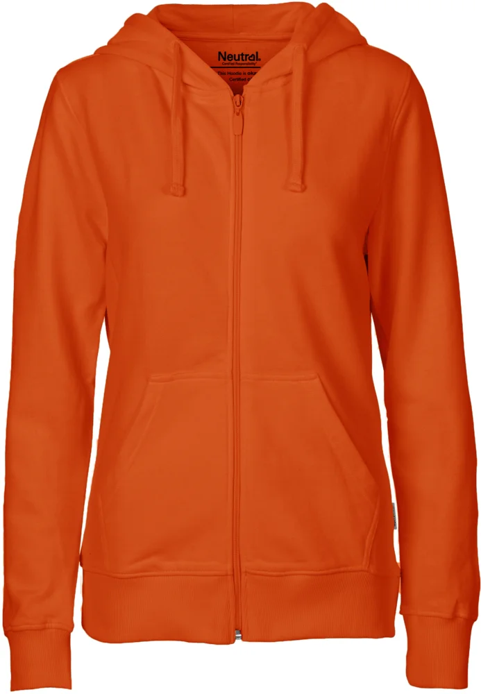 Ladies' Organic Hooded Sweat Jacket