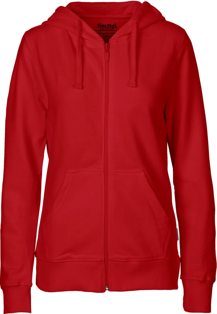 Ladies' Organic Hooded Sweat Jacket