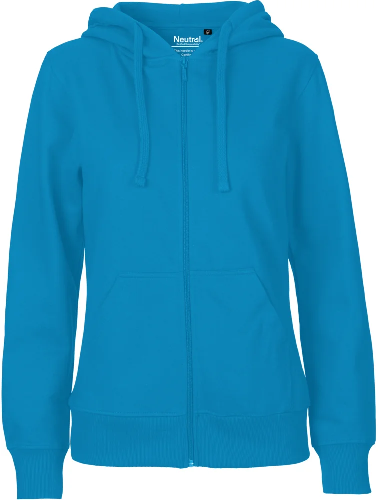Ladies' Organic Hooded Sweat Jacket
