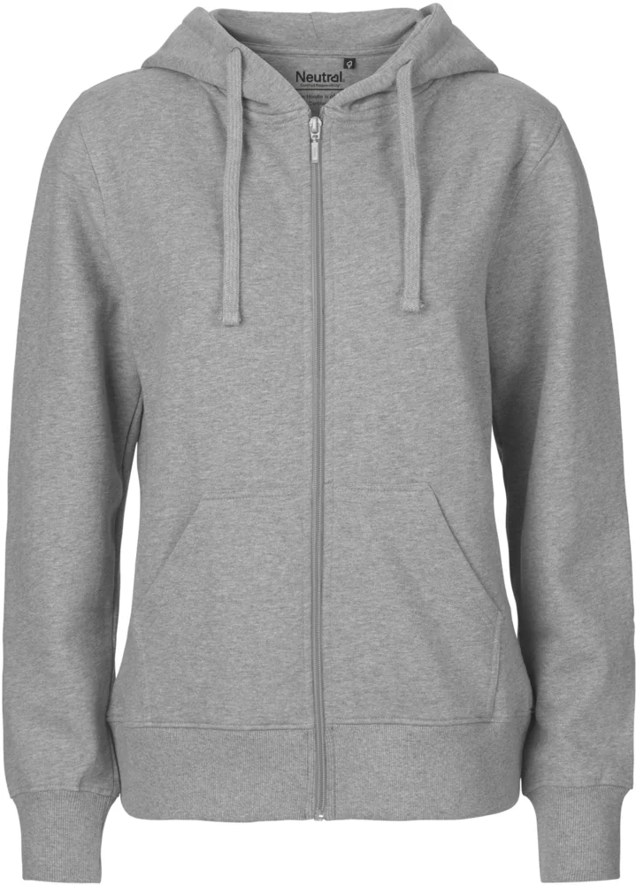 Ladies' Organic Hooded Sweat Jacket