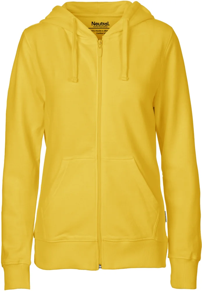 Ladies' Organic Hooded Sweat Jacket