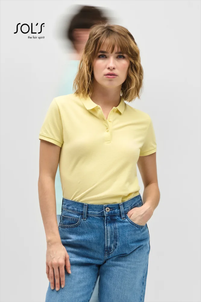 Damen Bio Piqué Polo