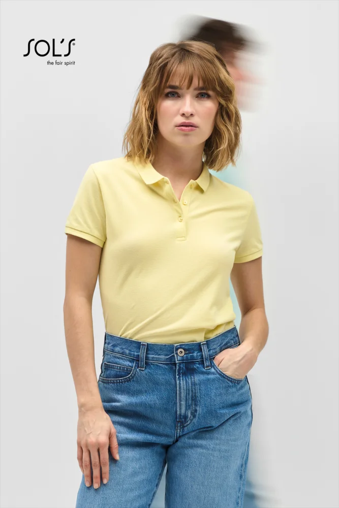Damen Bio Piqué Polo