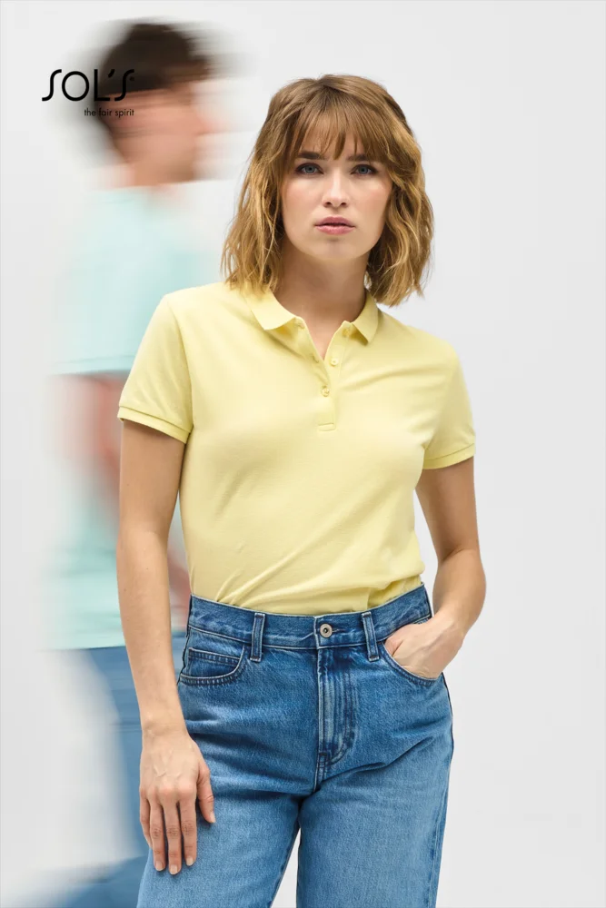 Damen Bio Piqué Polo