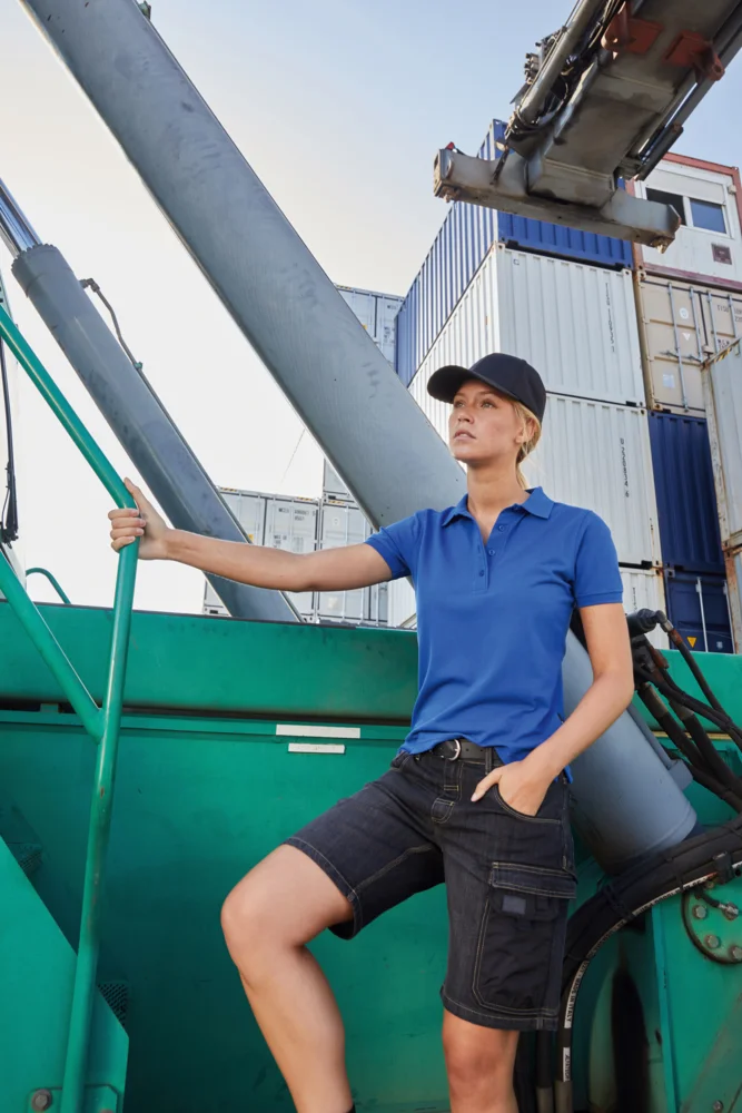 Damen Bio Piqué Workwear Polo