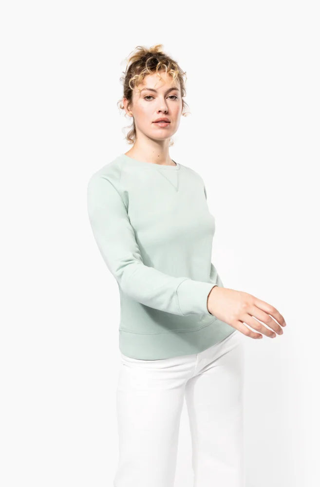 Damen Bio Raglan Sweater