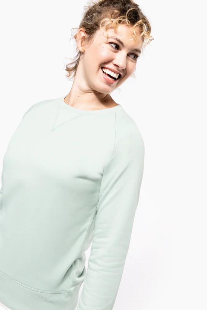 Damen Bio Raglan Sweater