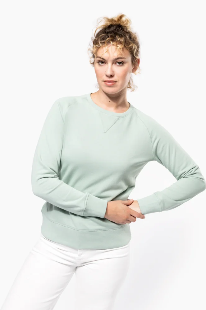 Damen Bio Raglan Sweater
