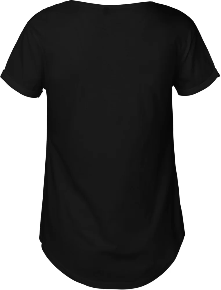 Damen Bio T-Shirt mit Umschlag