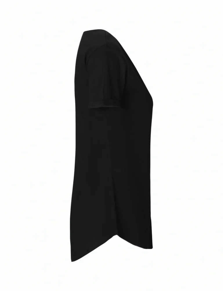Damen Bio T-Shirt mit Umschlag