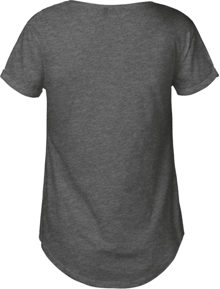 Damen Bio T-Shirt mit Umschlag