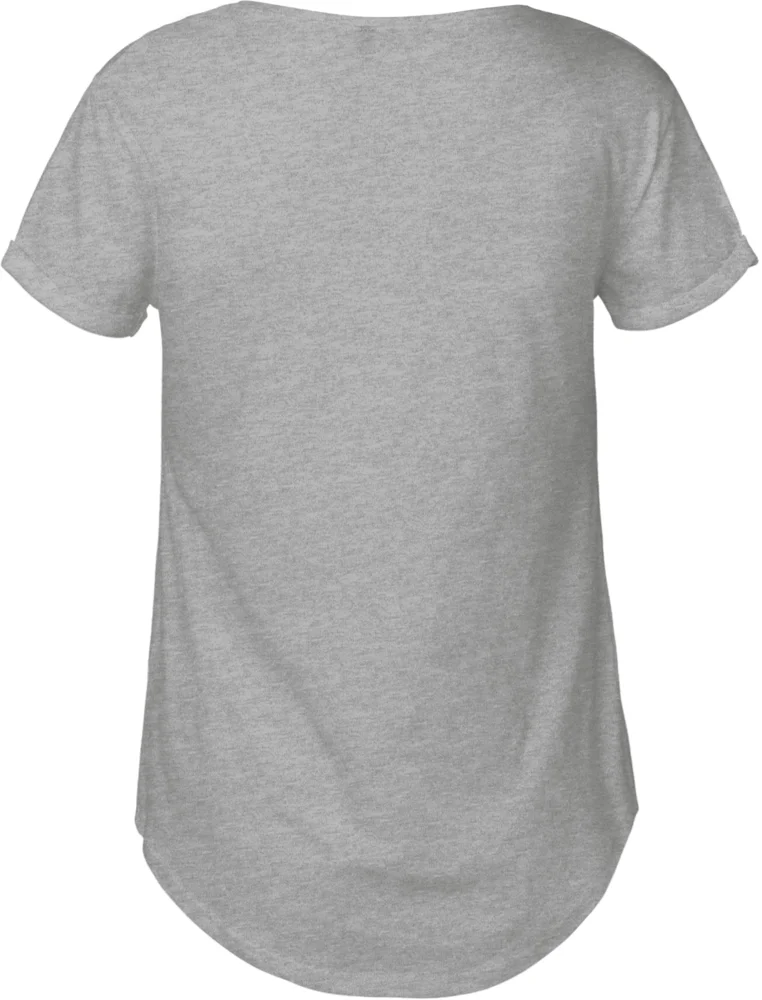 Damen Bio T-Shirt mit Umschlag