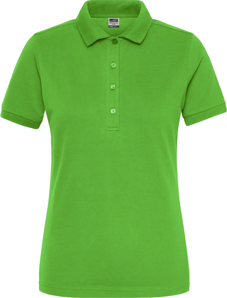 Damen Bio Workwear Stretch Polo - Solid