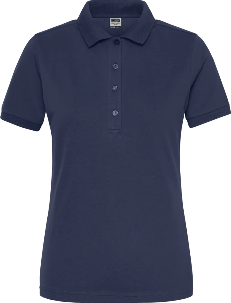 Damen Bio Workwear Stretch Polo - Solid