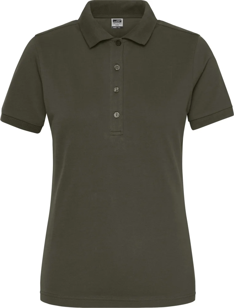 Damen Bio Workwear Stretch Polo - Solid