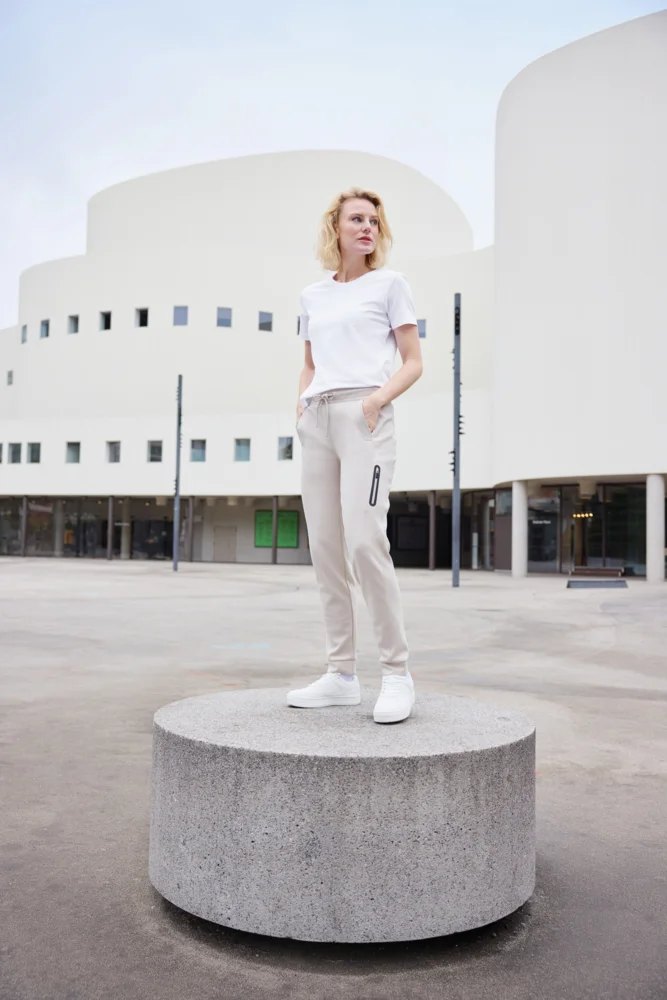 Damen Bio Workwear Stretch T-Shirt - Solid