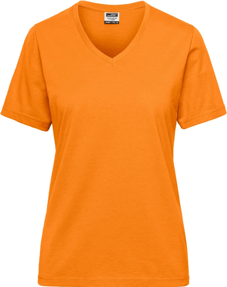 Damen Bio Workwear T-Shirt - Solid
