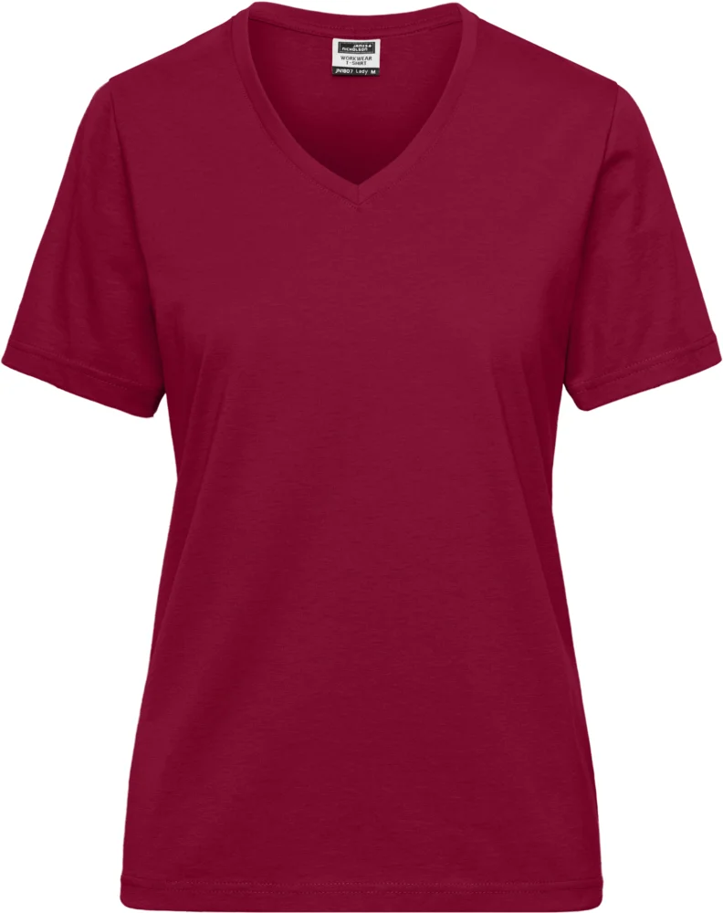 Damen Bio Workwear T-Shirt - Solid