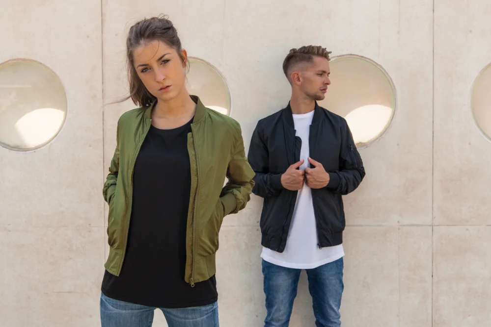 Damen Bomber Jacke