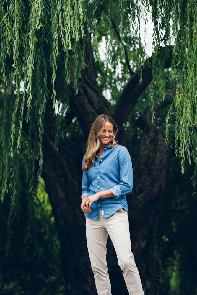 Damen Chino Hose
