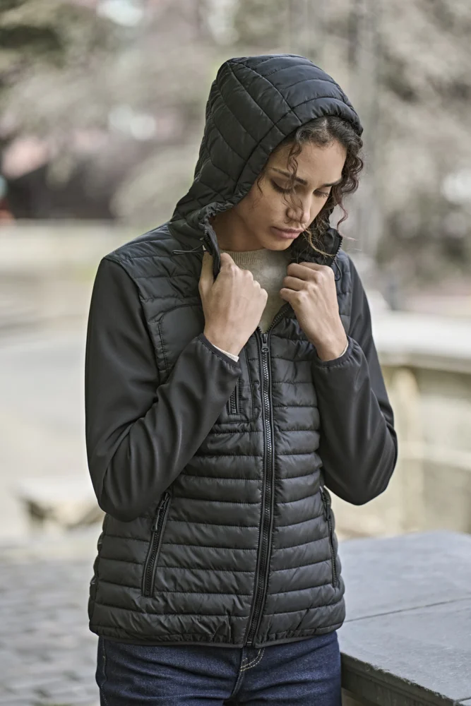 Damen Crossover Kapuzenjacke