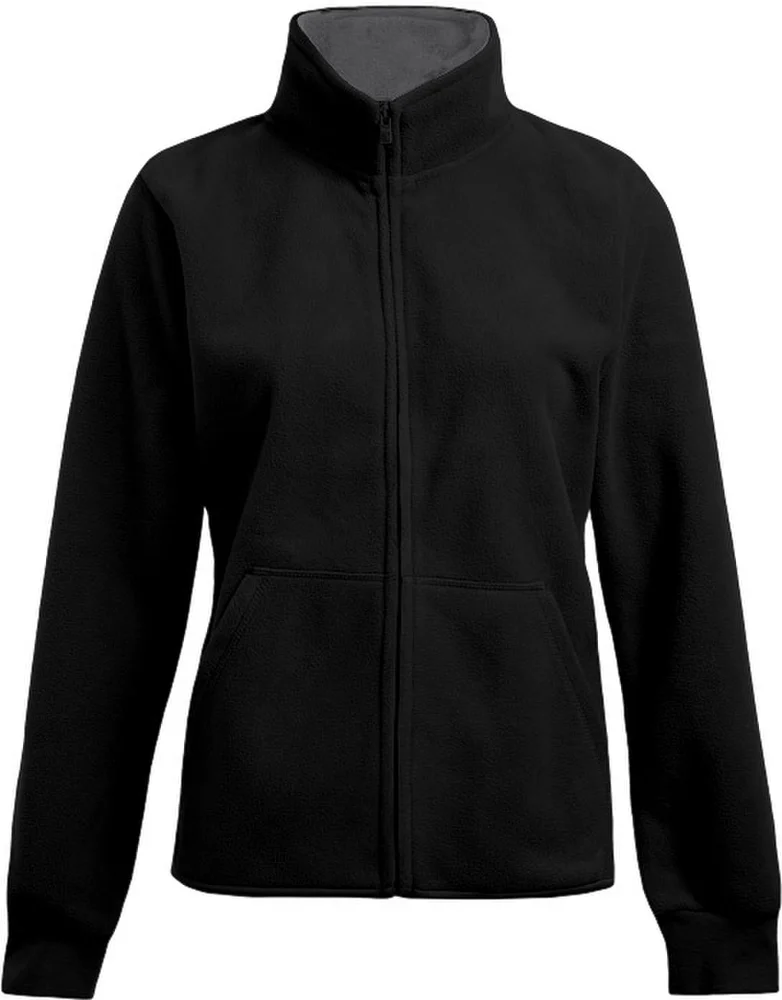 Damen Double Fleece Jacke