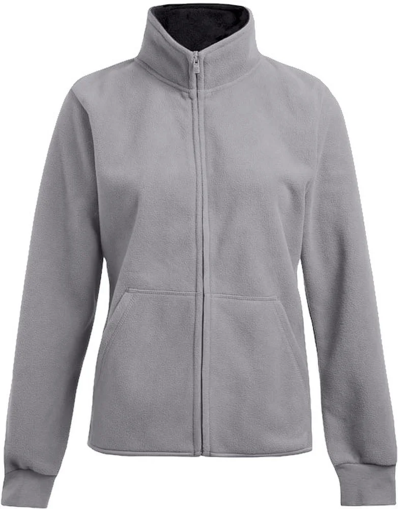 Damen Double Fleece Jacke