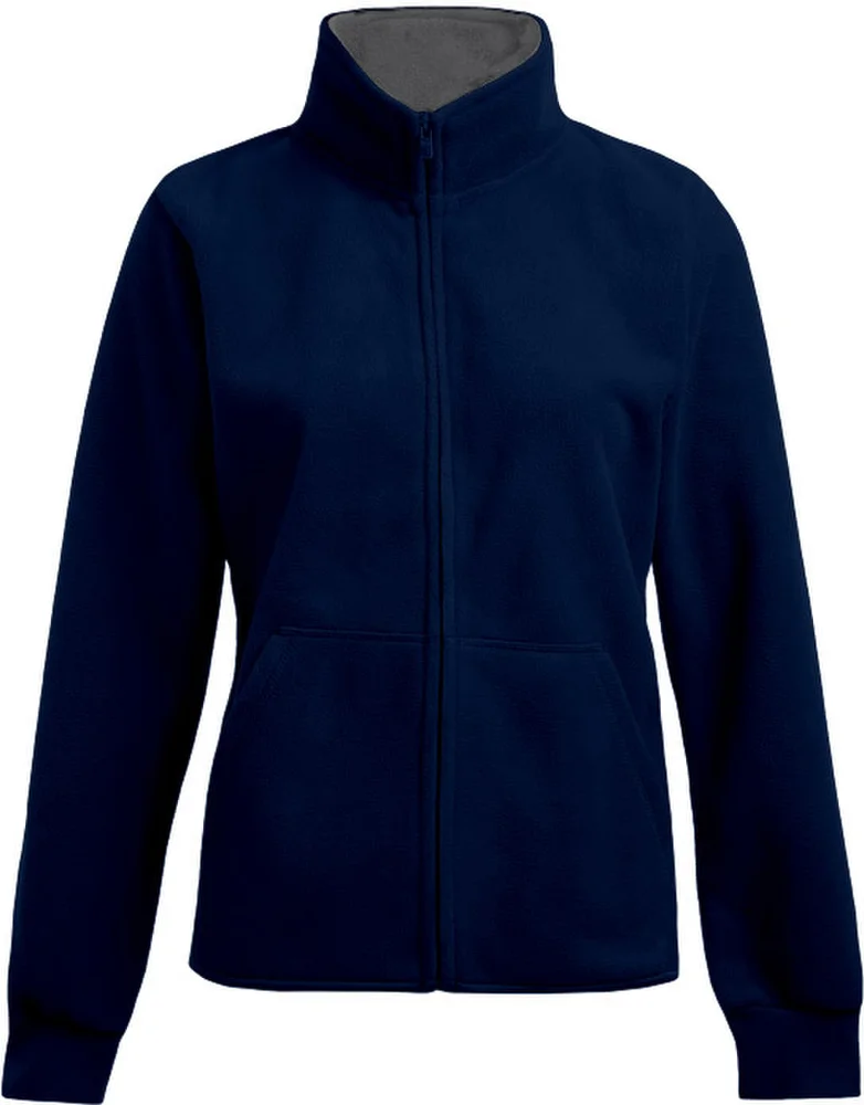 Damen Double Fleece Jacke