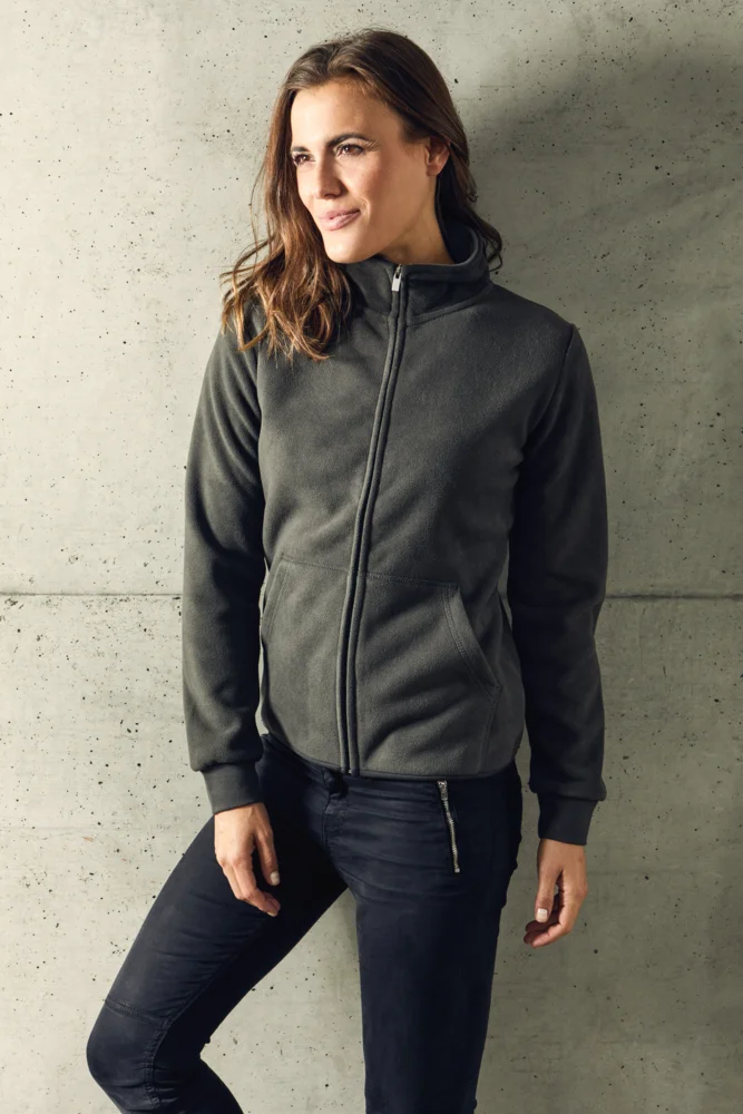 Damen Double Fleece Jacke