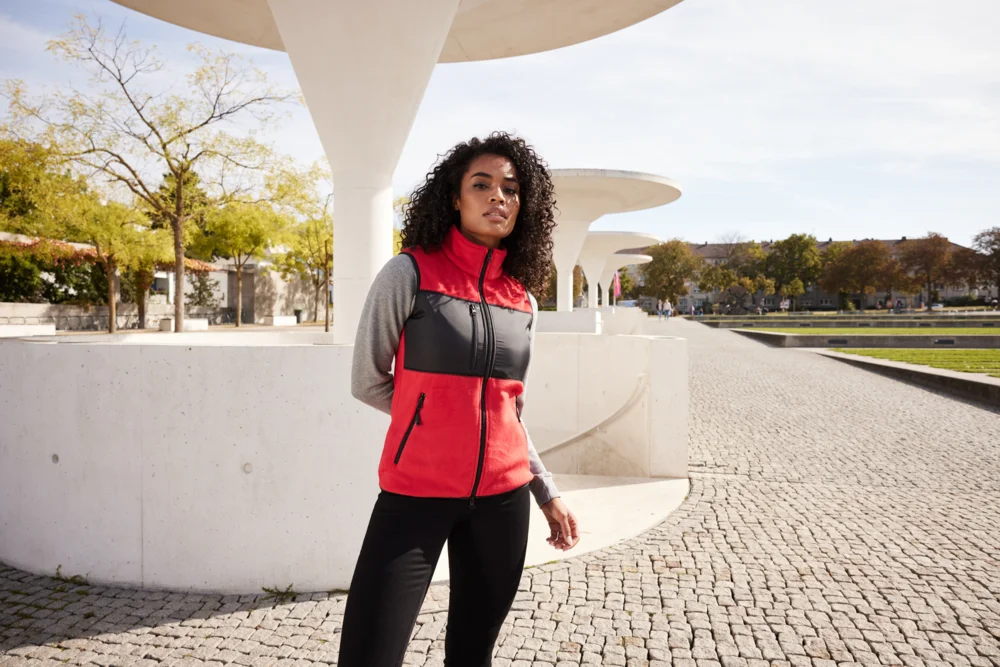 Damen Fleece Gilet