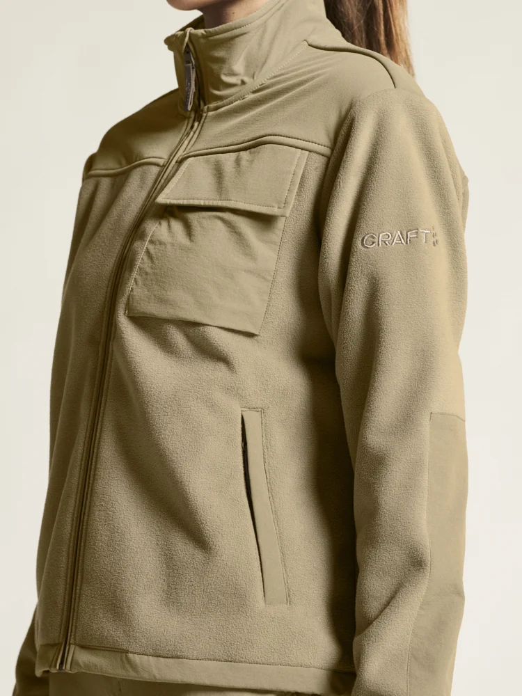 Damen Fleece Jacke