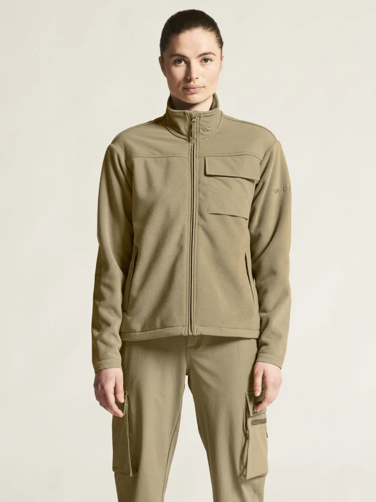 Damen Fleece Jacke