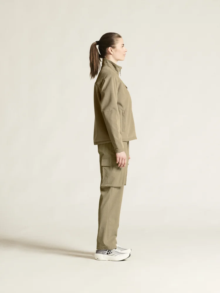 Damen Fleece Jacke
