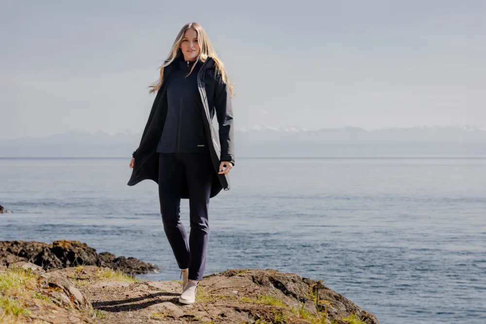 Damen Fleece Jacke