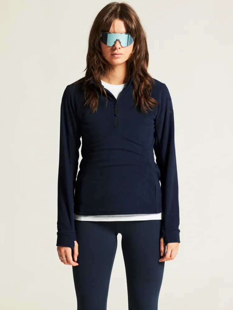 Damen Fleece mit 1/4 Zip
