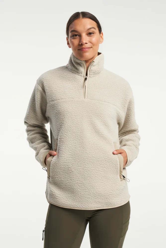 Damen Fleece mit 1/4 Zip