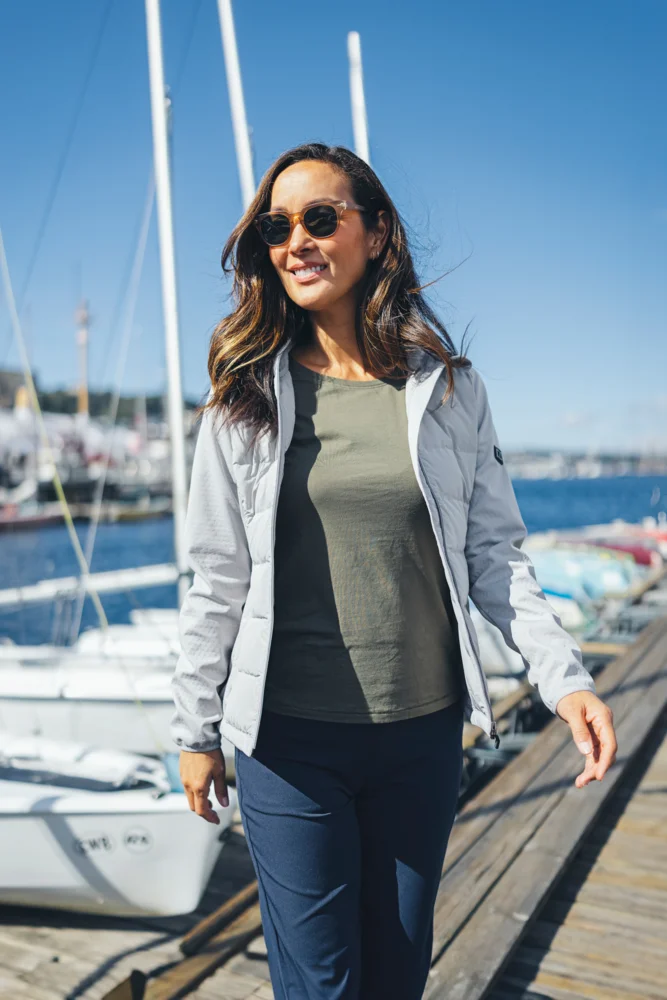 Damen Hybrid Jacke