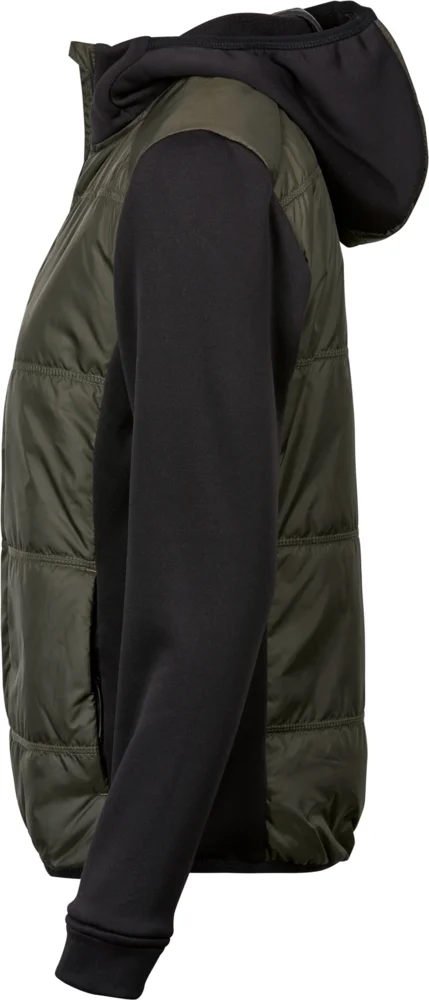 Damen Hybrid Stretch Kapuzenjacke