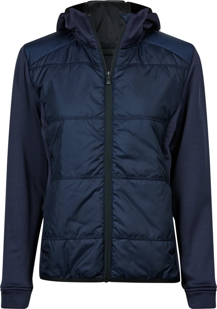 Damen Hybrid Stretch Kapuzenjacke