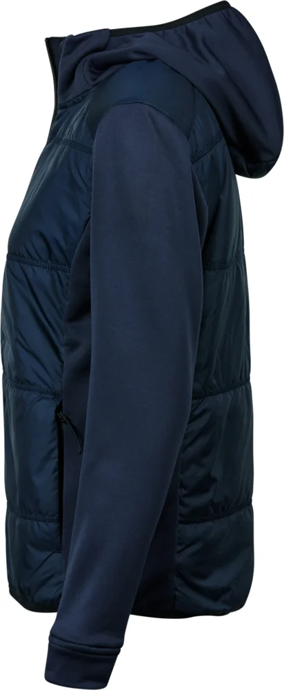 Damen Hybrid Stretch Kapuzenjacke