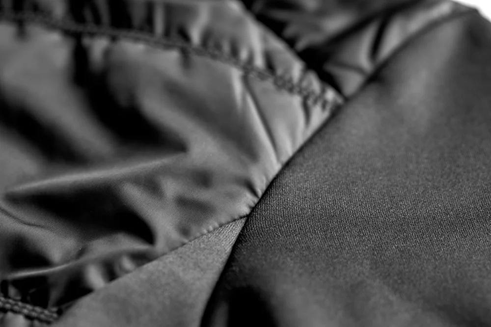 Damen Hybrid Stretch Kapuzenjacke