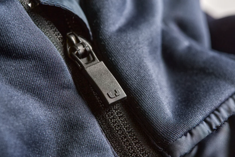 Damen Hybrid Stretch Kapuzenjacke