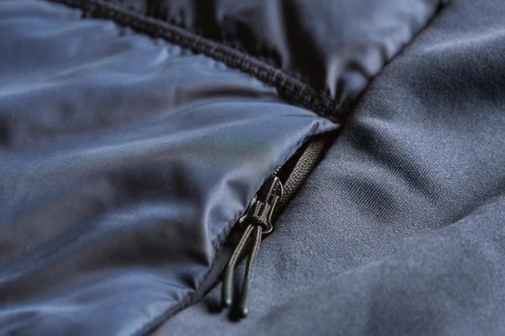 Damen Hybrid Stretch Kapuzenjacke
