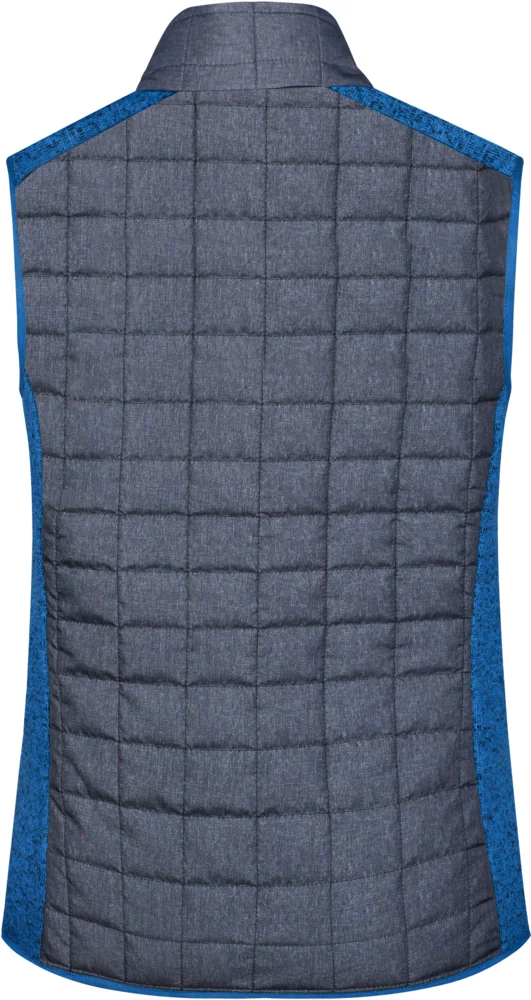 Damen Hybrid Strickfleece Gilet