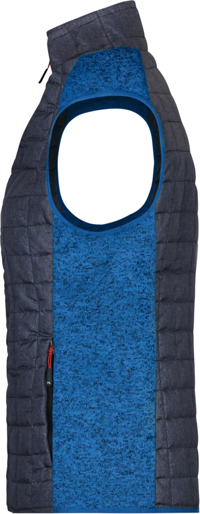Damen Hybrid Strickfleece Gilet