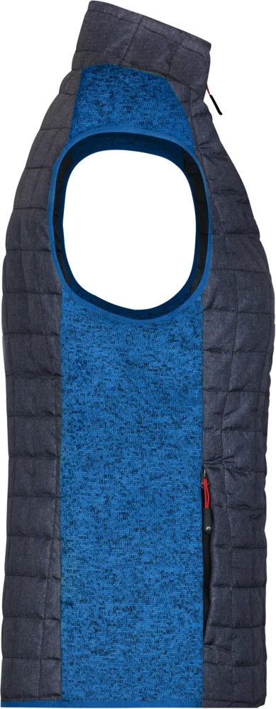 Damen Hybrid Strickfleece Gilet
