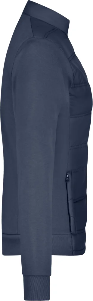 Damen Hybrid Sweatjacke