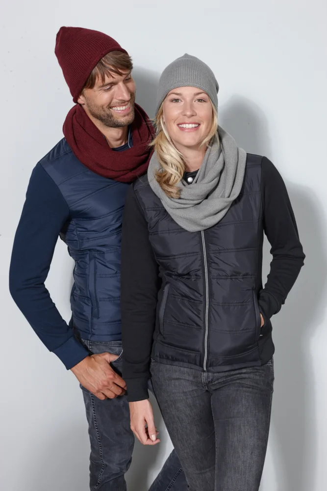 Damen Hybrid Sweatjacke